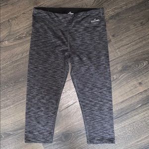 Spalding Cropped Leggings - Black/Grey